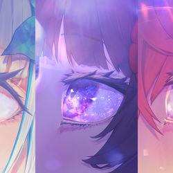 This is a pixiv picture whose title is さんばかと空.