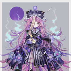 This is a pixiv picture whose title is ゴシック・キョンシー.