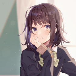 This is a pixiv picture whose title is 放課後.