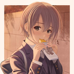 This is a pixiv picture whose title is 部活帰りの乙倉ちゃん.
