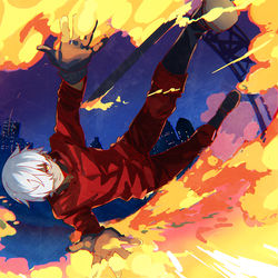 This is a pixiv picture whose title is ベロ.
