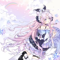 This is a pixiv picture whose title is ☆.