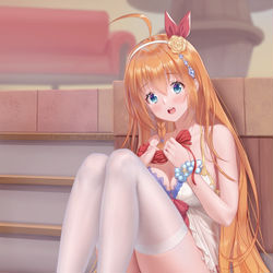 This is a pixiv picture whose title is アンラッキープリンセスとラッキーナイト.