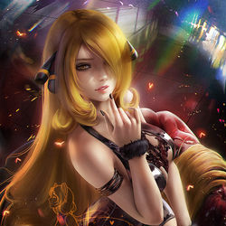 This is a pixiv picture whose title is Juicy Cynthia.