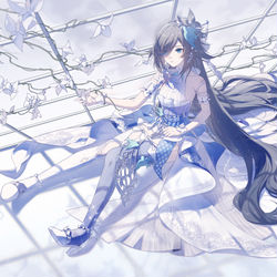 This is a pixiv picture whose title is 梦中.