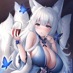 This is a pixiv picture whose title is 信濃さん.