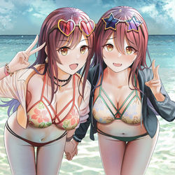 This is a pixiv picture whose title is こっち見て.
