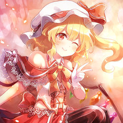 This is a pixiv picture whose title is 衣装アレンジフランちゃん！.