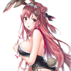 This is a pixiv picture whose title is バニー.