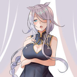 This is a pixiv picture whose title is 海風ママ「提督…海風の中にいっぱいの愛を補給してください…ね…/.