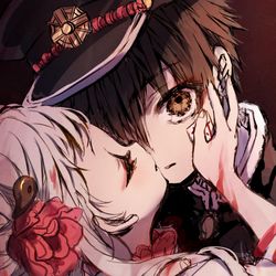 This is a pixiv picture whose title is 彼岸と此岸.