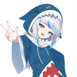 This is a pixiv picture whose title is shark.