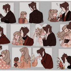This is a pixiv picture whose title is 果てしなく続く命.