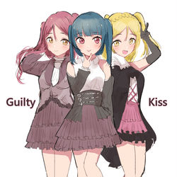 This is a pixiv picture whose title is Guilty Kiss.