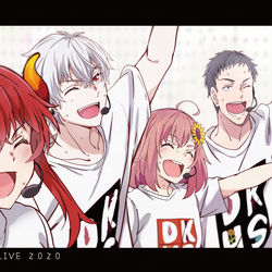 This is a pixiv picture whose title is にじそうさく04 サンプル.