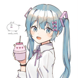 This is a pixiv picture whose title is miku~~.