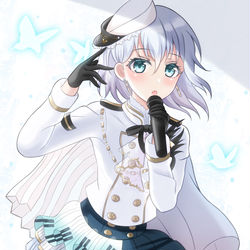 This is a pixiv picture whose title is 倉田ましろちゃん.