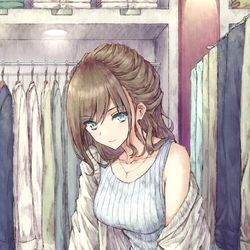 This is a pixiv picture whose title is デニムコーデ.