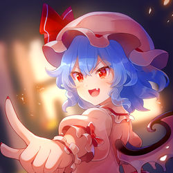 This is a pixiv picture whose title is レミリアの指差し確認！.