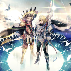 This is a pixiv picture whose title is 国王様たち.