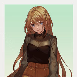 This is a pixiv picture whose title is 秋.
