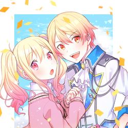 This is a pixiv picture whose title is 天馬兄妹.