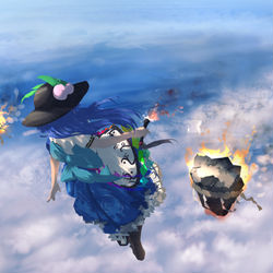 This is a pixiv picture whose title is 天子.