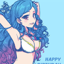 This is a pixiv picture whose title is 風沢そら誕生祭2020.