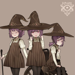 This is a pixiv picture whose title is 魔女 - Witches.