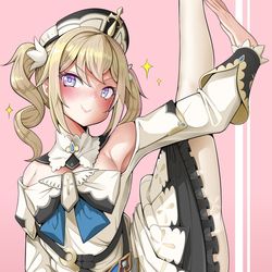 This is a pixiv picture whose title is 其他的芭芭拉做的到吗？哼哼～.