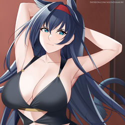 This is a pixiv picture whose title is Blaze (Arknights).