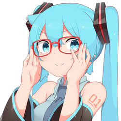 This is a pixiv picture whose title is めがね.
