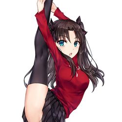 This is a pixiv picture whose title is 遠坂凛.