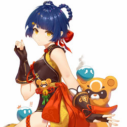 This is a pixiv picture whose title is 香菱.