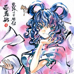 This is a pixiv picture whose title is 霍青娥.