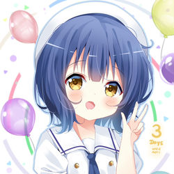 This is a pixiv picture whose title is あと3日.