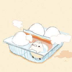 This is a pixiv picture whose title is 温泉たまご.
