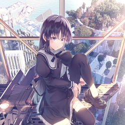 This is a pixiv picture whose title is 白井夢結.