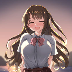 This is a pixiv picture whose title is しまむー.