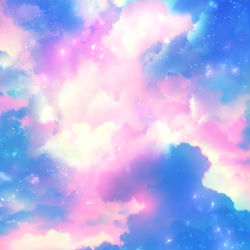 This is a pixiv picture whose title is 風泣の空.