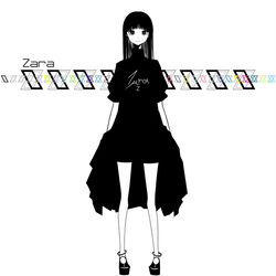 This is a pixiv picture whose title is Zaraちゃん.