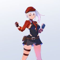This is a pixiv picture whose title is 規律第一の監視者.