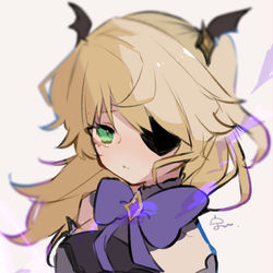 This is a pixiv picture whose title is フィッシュルちゃん/原神.