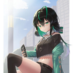 This is a pixiv picture whose title is ユヤちゃん.