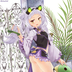 This is a pixiv picture whose title is 紫咲シオン【第2衣装】.