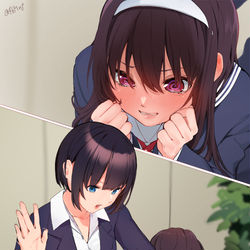 This is a pixiv picture whose title is こら、しーちゃん！.
