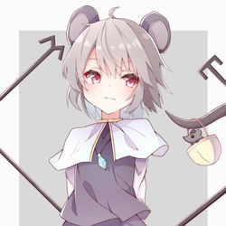 This is a pixiv picture whose title is ナズーリン.