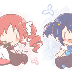 This is a pixiv picture whose title is マヤメグ🌸.