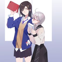 This is a pixiv picture whose title is Crossick学パロまとめ.