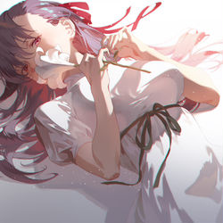 This is a pixiv picture whose title is 花.